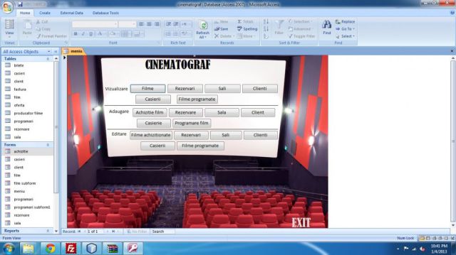 Atestat Access Cinematograf