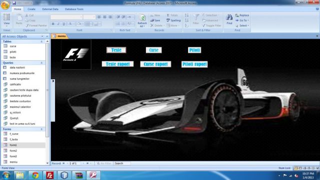 Atestat Access Formula1