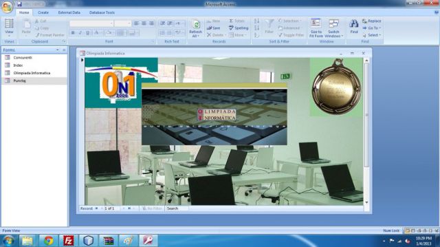 Atestat Access Olimpiada La Informatica