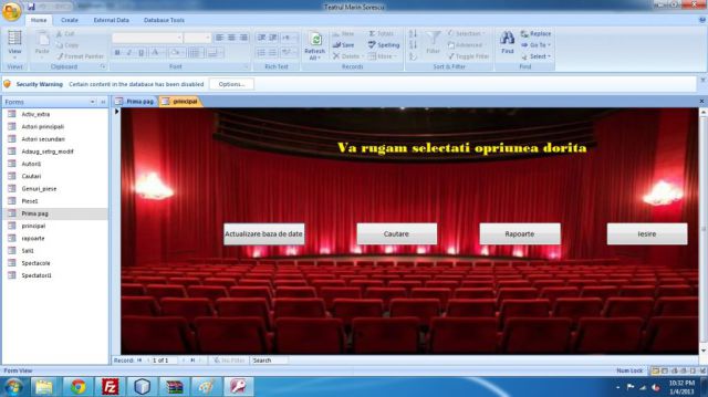 Atestat Access Teatru