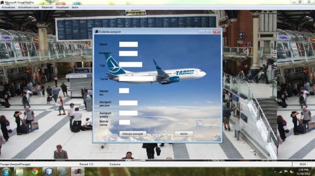 Evidenta Aeroport