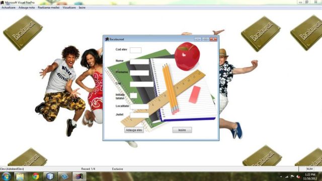 Atestat FoxPro Bacalaureat
