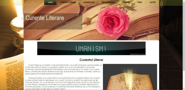 Atestat HTML Curente Literare