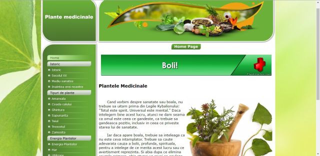 Atestat HTML Plante Medicinale