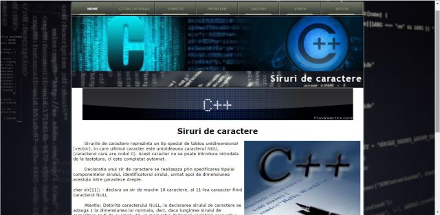 Atestat HTML Siruri De Caractere