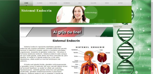 Atestat HTML Sistemul Endocrin
