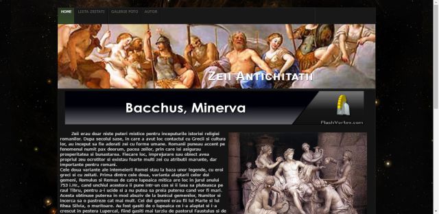 Atestat HTML Zeii Antichitatii