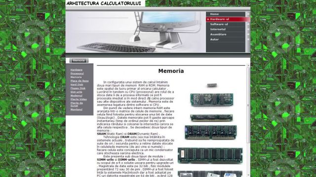 Atestat HTML Calculatorul  Hardware Si Software