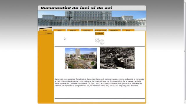 Atestat HTML Bucurestiul De Ieri Si De Azi