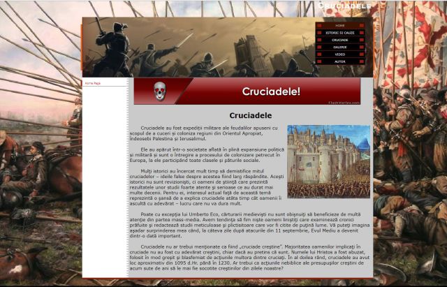 Atestat HTML Cruciadele