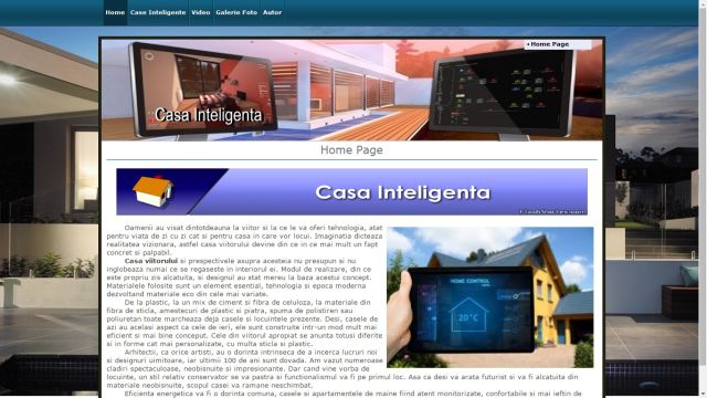 Atestat HTML Casa Inteligenta
