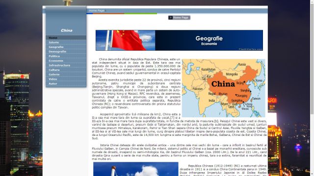 Atestat HTML China