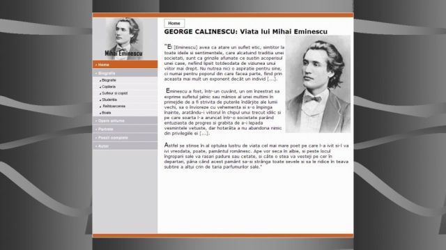 Atestat HTML Mihai Eminescu