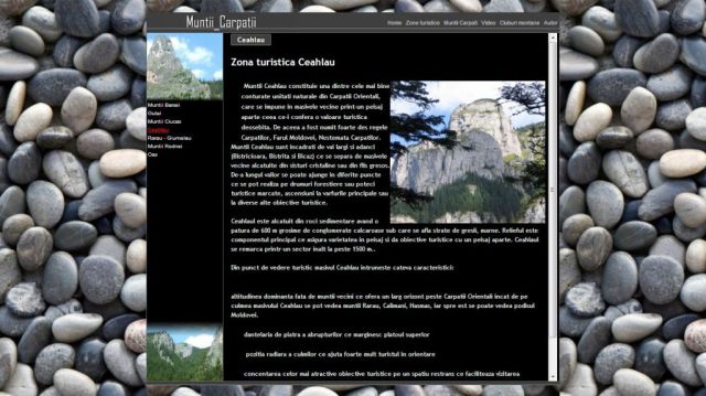 Atestat HTML Muntii Carpati