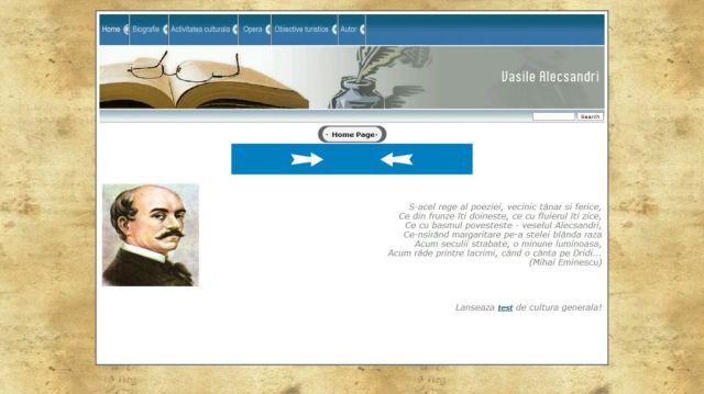 Atestat HTML Vasile Alecsandri