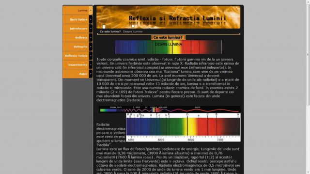 Atestat HTML Reflexia Si Refractia Luminii