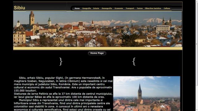 Atestat HTML Sibiu