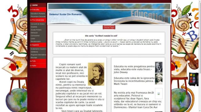 Atestat HTML Sistemul Scolar Din Romania