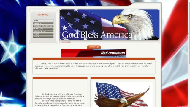 Atestat HTML America