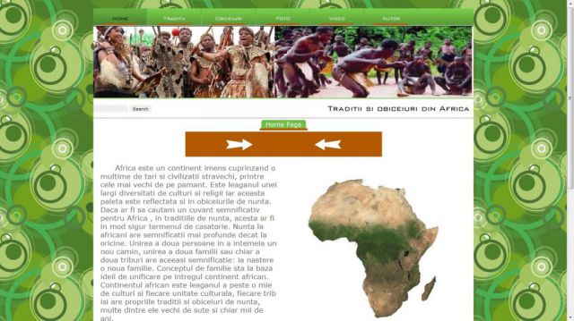 Atestat HTML Traditii Si Obiceiuri Din Africa