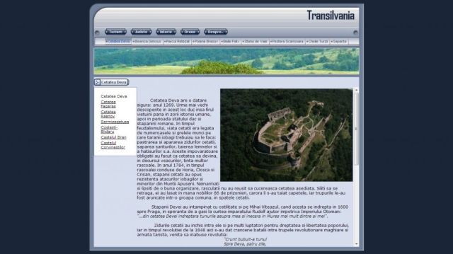 Atestat HTML Obiective Turistice Din Transilvania