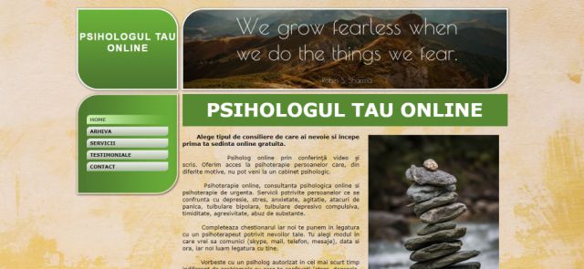 Atestat HTML Psihologul Tau Online