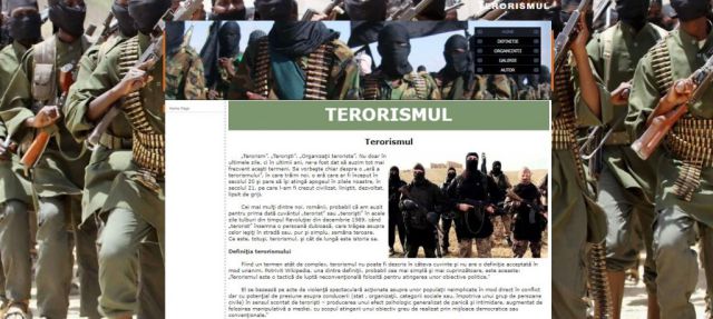 Atestat HTML Terorism