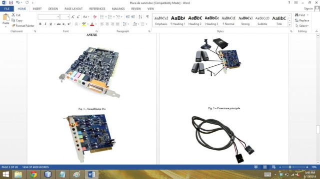 Atestat Tehnică de calcul Placa De Sunet